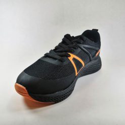 کفش کتونی زنانه سپهر مدل آس مشکی-نارنجی